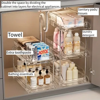 Pull-Out Under Sink Organizer 1