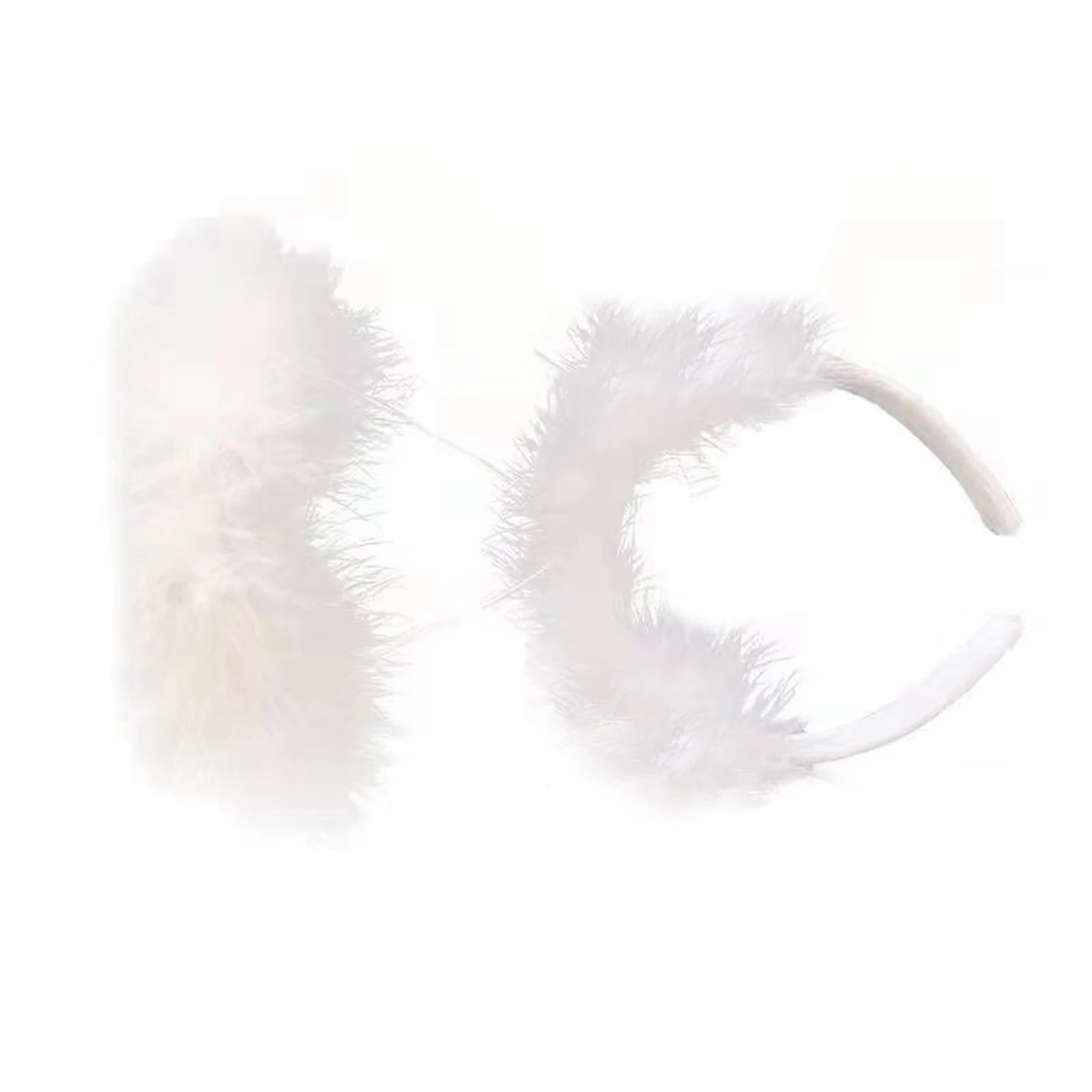 

White Angel Headband All-Matching Exquisite Hair Styling Accessories for Adults and Kids Halloween Carnival