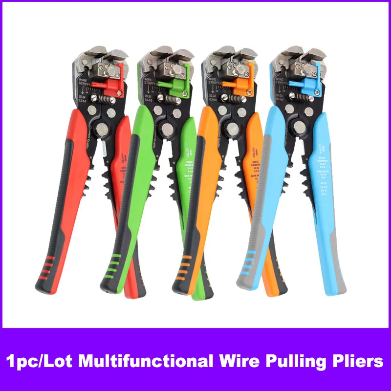 

1pc/Lot Multifunctional Pliers Crimper cable cutter Electrician Pliers Manual Stripping Pliers Stripping tool crimping pliers