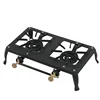 Cast Iron Household Large Firepower Natural Gas Stove Outdoor Camping Barbecue LPG Stove 2