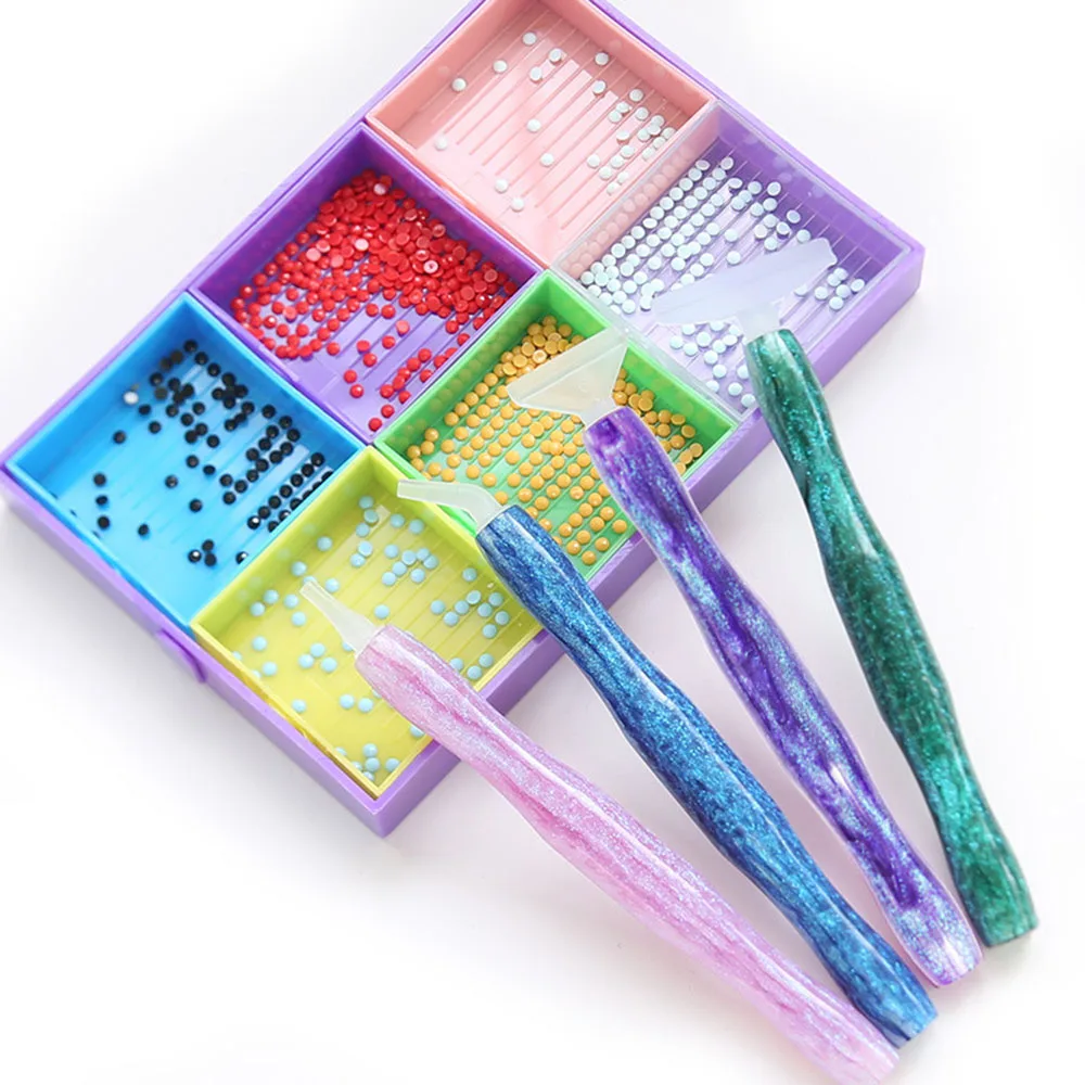 Diamond Painting Tool Set Resin Pen Dot Drill Bit Combination DIY Kit