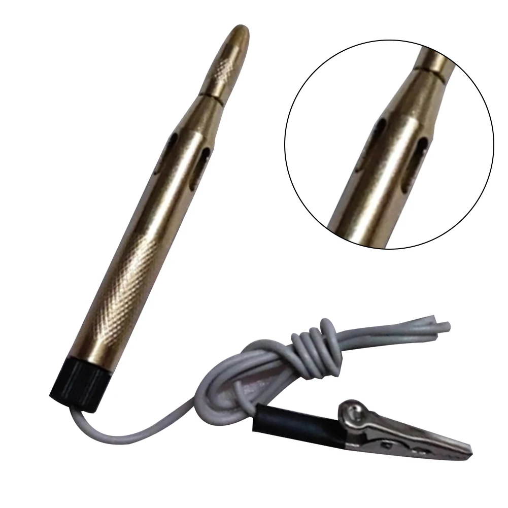 

Practical New Test pens Car Useful Electrical Testers Voltage Tester 1 pcs 6V/12V/24V Probe Pen Pencil Test Light