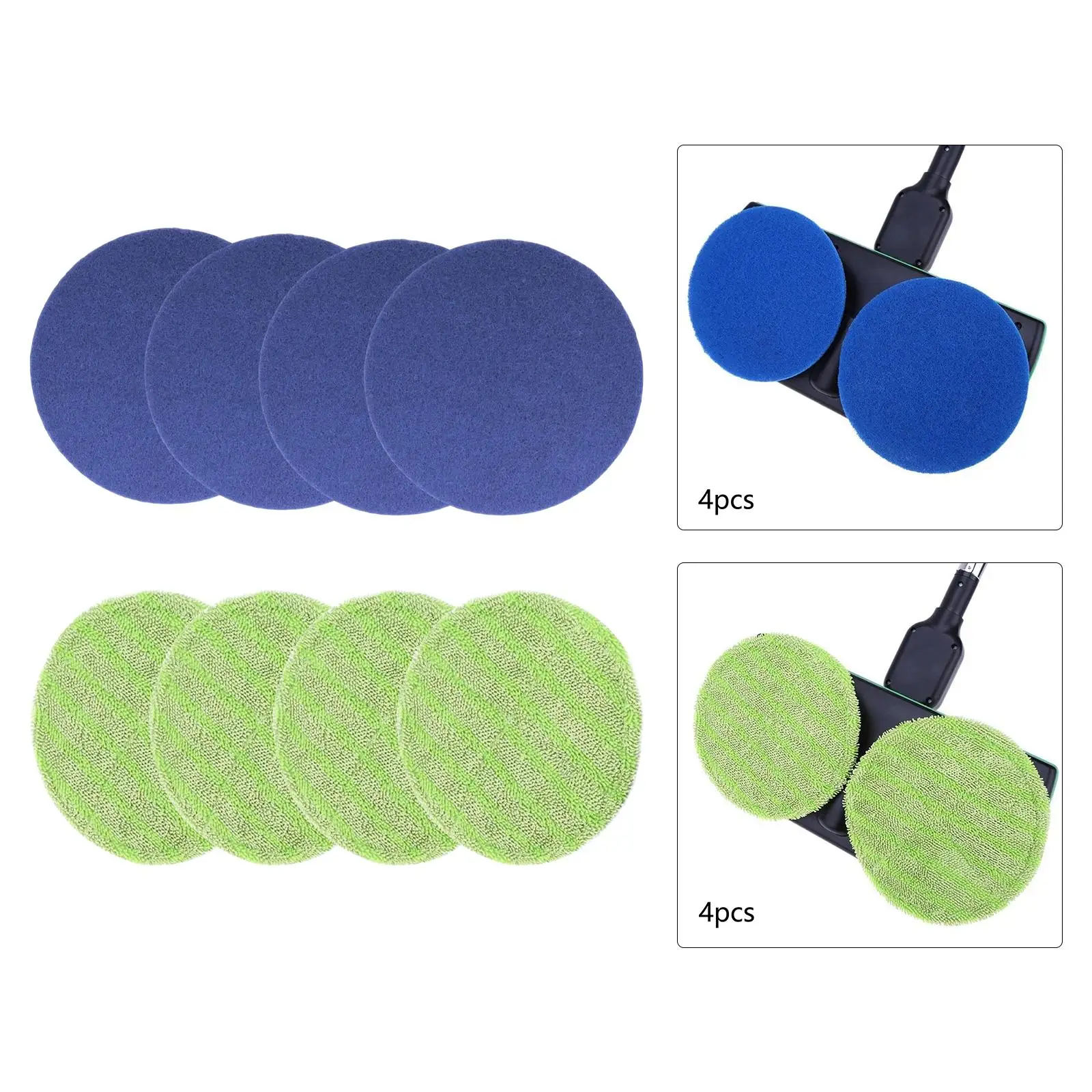 Efficient Electric Mop with 4 Replacement Pads for Sparkling Floors
