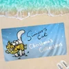 S-Simons C-Cat Big Microfiber Beach Towels Quick Dry Towel Sand Beach Towels Pool Towel For Travel Swim Pool Yoga 4