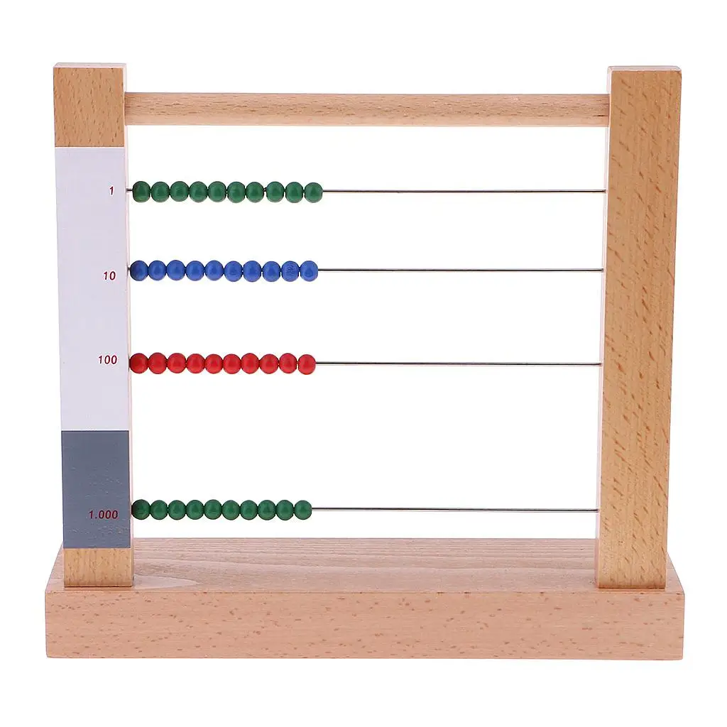 Kids 1-1000 Beads Frame-Early Learning Developing Toy Operation