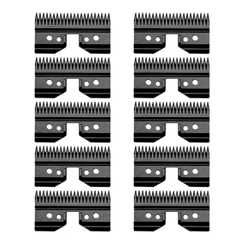 Cuchillas de repuesto desmontables de acero inoxidable para cortaúñas de  Andis/Wahl / Oster A5, lote de 10 unidades