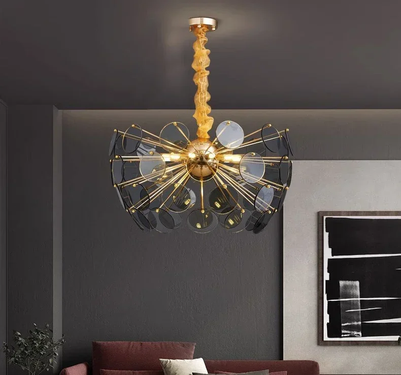 Description Picture 5 of itemModern Dine LED Pendant Lights Indoor Dining Room Lighting Ceiling Lamp Hanging Light Led Chandelier Decorative Indoor Lighting