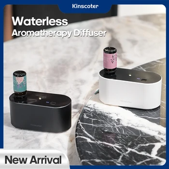 KINSCOTER Portable Waterless Aroma Diffuser Essential Oil Nebulizing Diffusion Machine for 10ml 20ml Oil Bottles with Bag 1