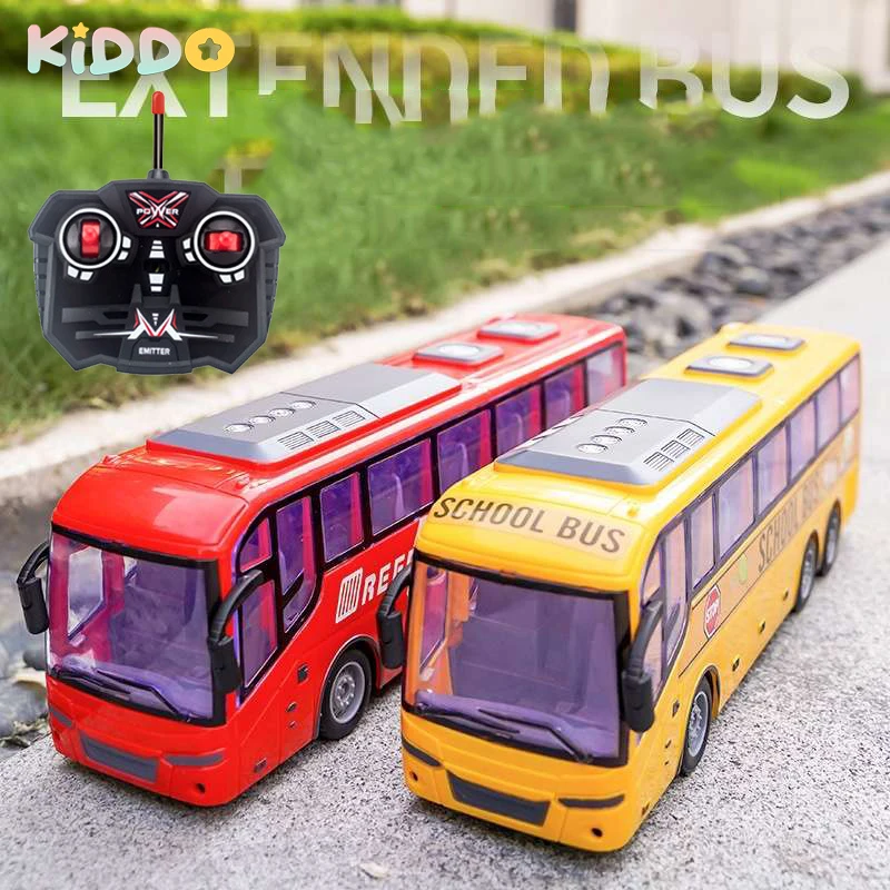 RC Bus Toys Kids Toys RC Car Bus Model City Bus Vehicle Wireless Tourist  Bus Radio Controlled Truck Toy Gift for Girls Toddlers - AliExpress