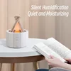 Cute 2024 2024 For Aromatherapy Essential Oil Diffuser Remote Control USB Ultrasonic Air Humidifier with Flame Lamp   Diffusor 6