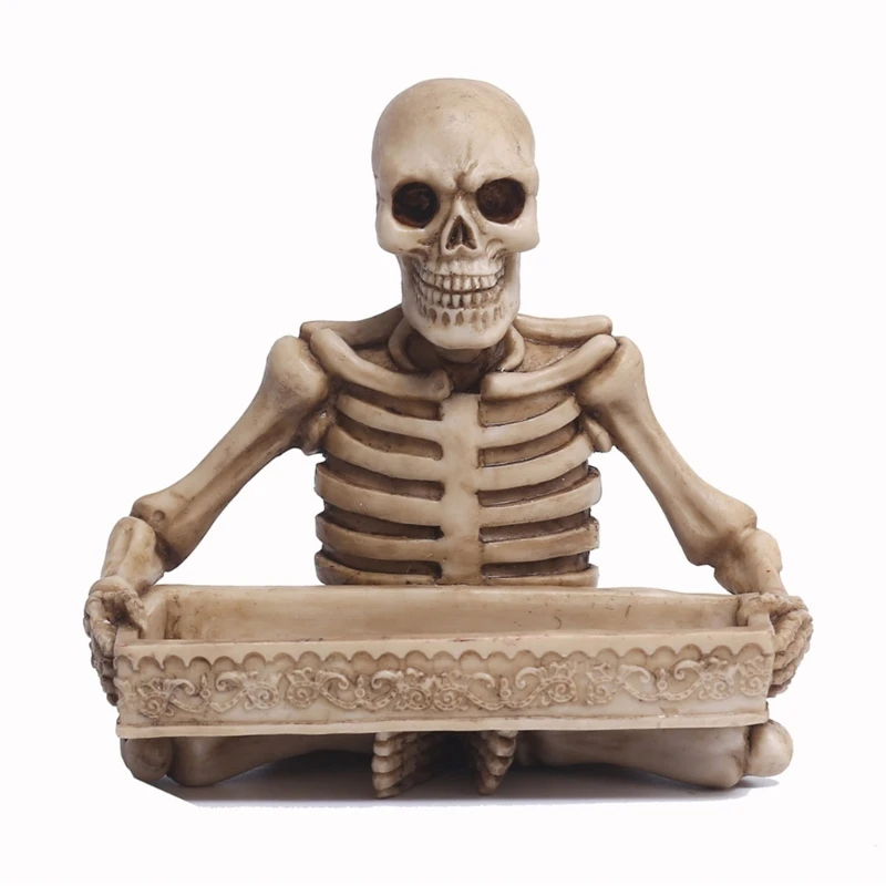 

Skeleton Holding Slot Storage Tray Skeleton Holder Halloween-Ghost Festival M76D