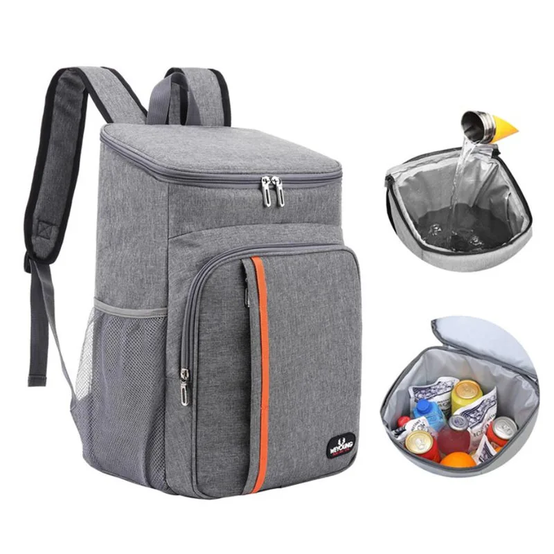 

15/18L Extra Large Thermal Food Bag Cooler Bag Takeaway Refrigerator Box Fresh Keeping Food Delivery Backpack Insulated Cool Bag