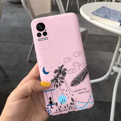 Custodia per telefono in silicone morbido con motivo elegante - Cover bumper carina