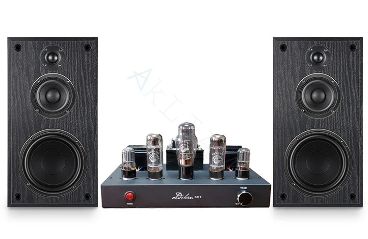 Oldchen EL34 Tube Amplifier Pure Class A  Handmade Home Theatre Vacuum Tube Amp with Bluetooth 5.0