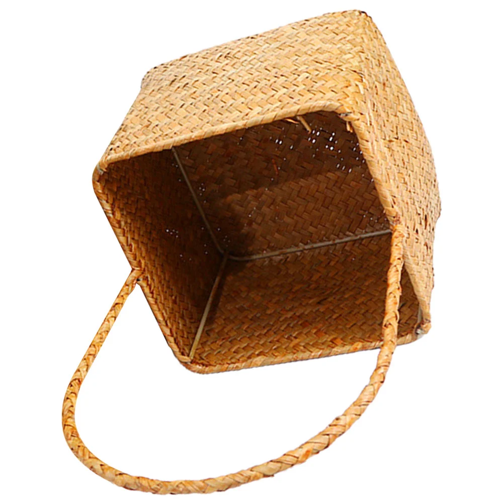 

Small Flower Girl Basket Seaweed Shopping Garden Baskets for Gathering Vegetables