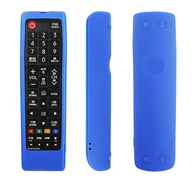 Silicone Remote Case for Samsung TV BN59-01199F AA59-00666A 00816A 00813A 00611A 0741A Cases Skin-Friendly Dust-Proof