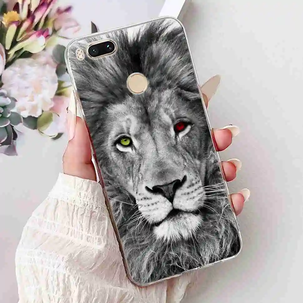 Love Pop Print TPU Soft Silicone Phone Case with Floral Design