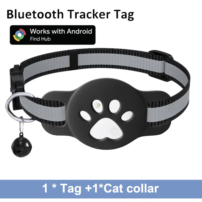 Universal Bluetooth Tracker with Holder - Pet Location Solution