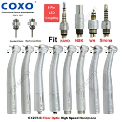 COXO Dental Turbine Fiber Optic High Speed Handpiece