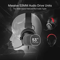 Redragon H510 RGB Zeus X Wired Gaming Headset  Lighting 7.1 Surround Sound Multi Platforms Headphone Works For PC PS4 1