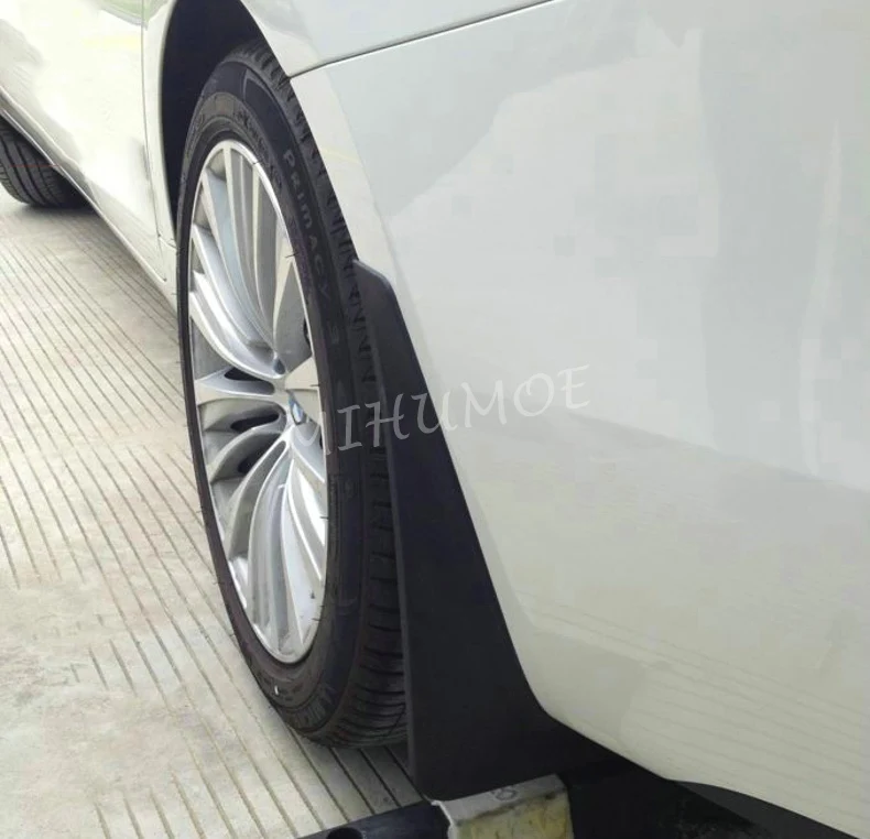 전방 및 후방 머드 플랩, BMW 5 시리즈 GT (F07) 2010 2017 스플래시 가드 펜더, 520d, 530d, 535d, 528i, 535i, 550i 용, 자동차 액세서리