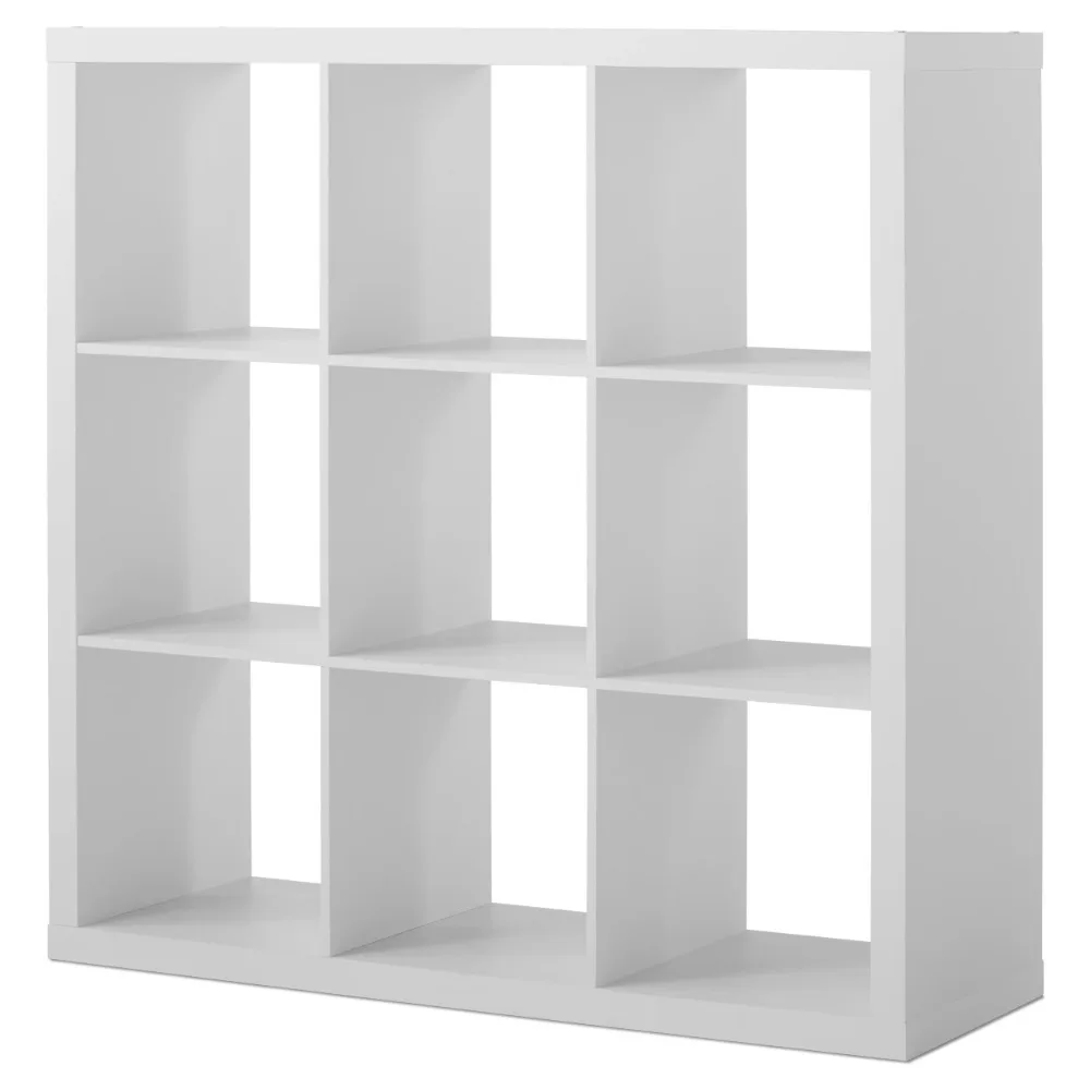 

9-Cube Storage Organizer, White Texture muebles de baño furniture storage cabinet