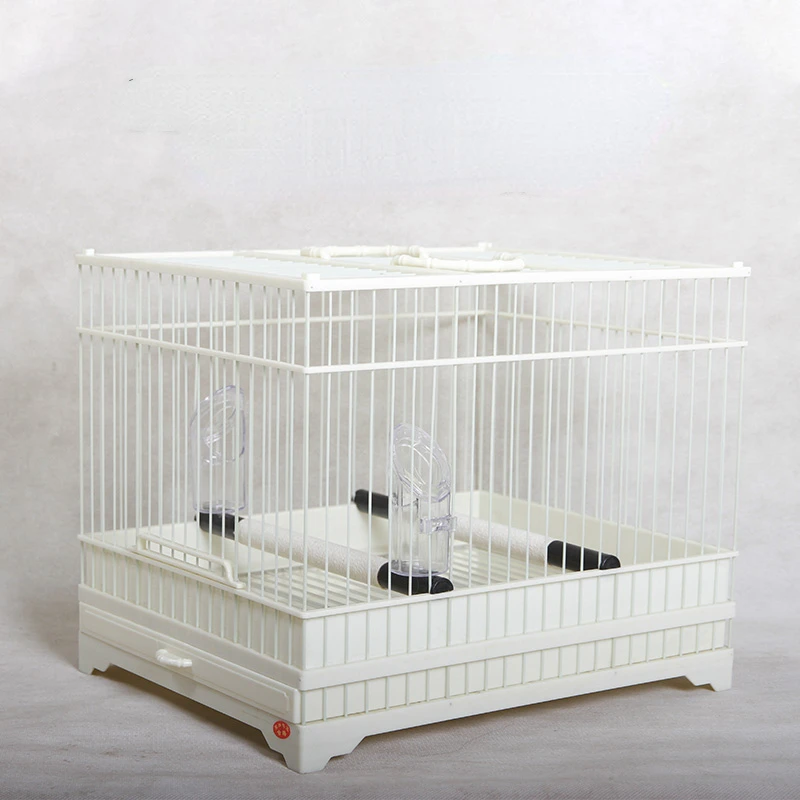 

Portable Budgie Bird Cages Feeder Pigeon Parrot Stand Canari Bird Cages Bath Garden Jaula Para Pajaros Pet Products YY50BC