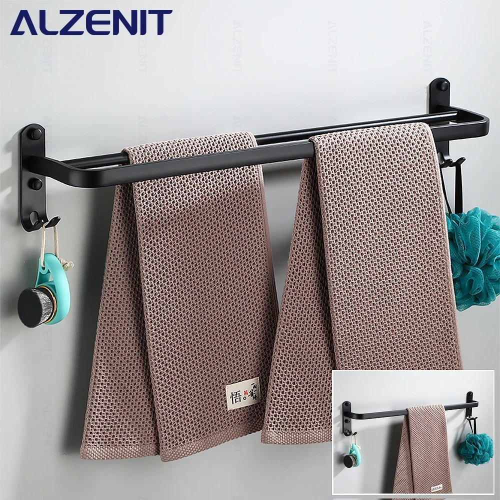 https://ae01.alicdn.com/kf/Sf4621301db304f2aa0ba4590d9b7e6e1S/Matte-Black-Towel-Bar-40-60CM-Double-Rail-With-Hook-Wall-Mount-Rod-Shelf-Aluminum-Shower.jpg