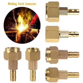 Gas Water Adapter Argon Arc Welding Brass 1