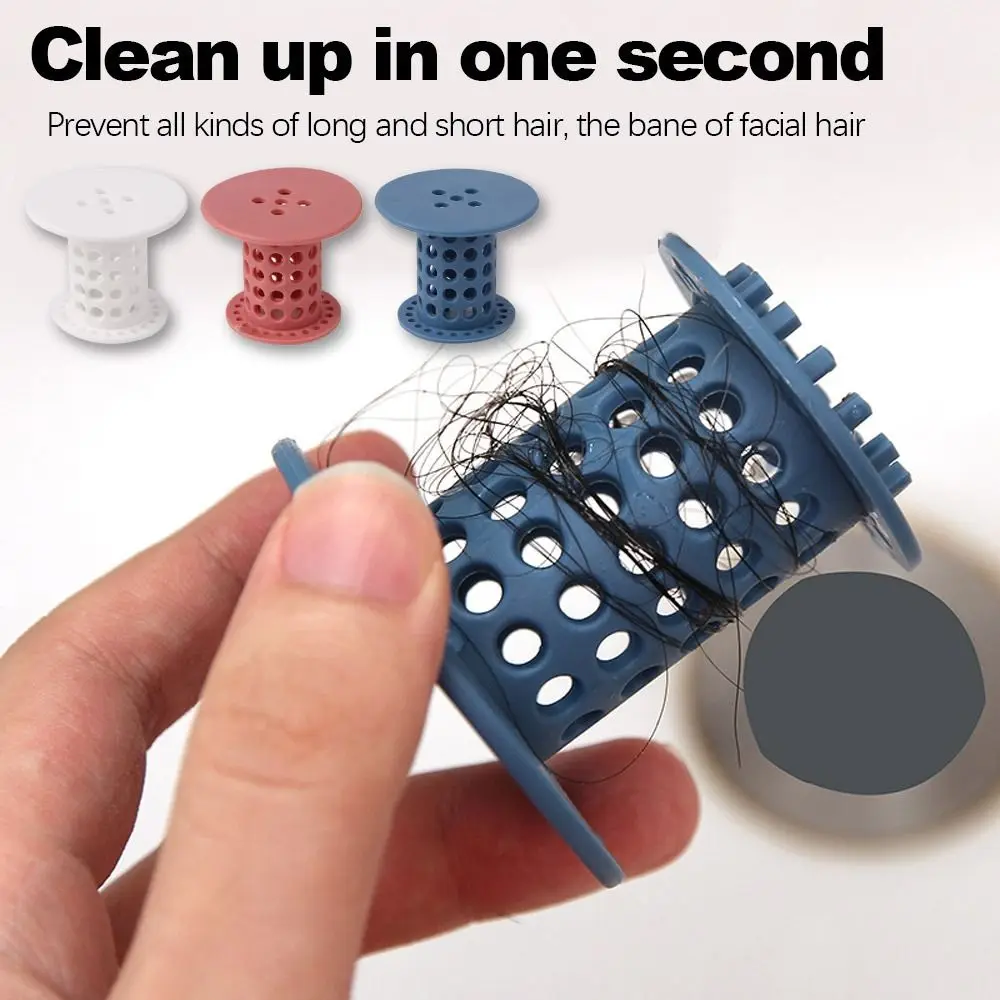Drain Stopper Durable Shower Rubber Floor Drain Bathroom Sink Hair Catcher Tub Drain Protector Sink Stopper Plug