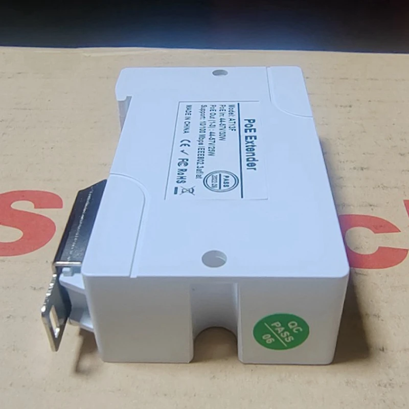 패시브 캐스케이드 가능 Poe 익스텐더, POE 스위치 NVR IP 카메라용 변속기 익스텐더, IEEE802.3Af, 1-3 포트, 2 개