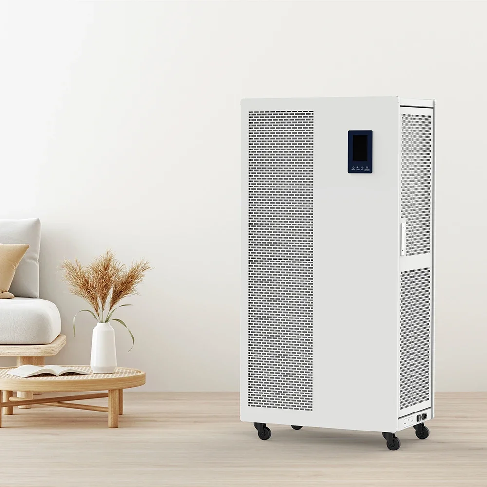 Commercial Large Air Purifier With HEPA Filter And UVC For Home Public Spaces Industrial Anion Products For Electrical Source