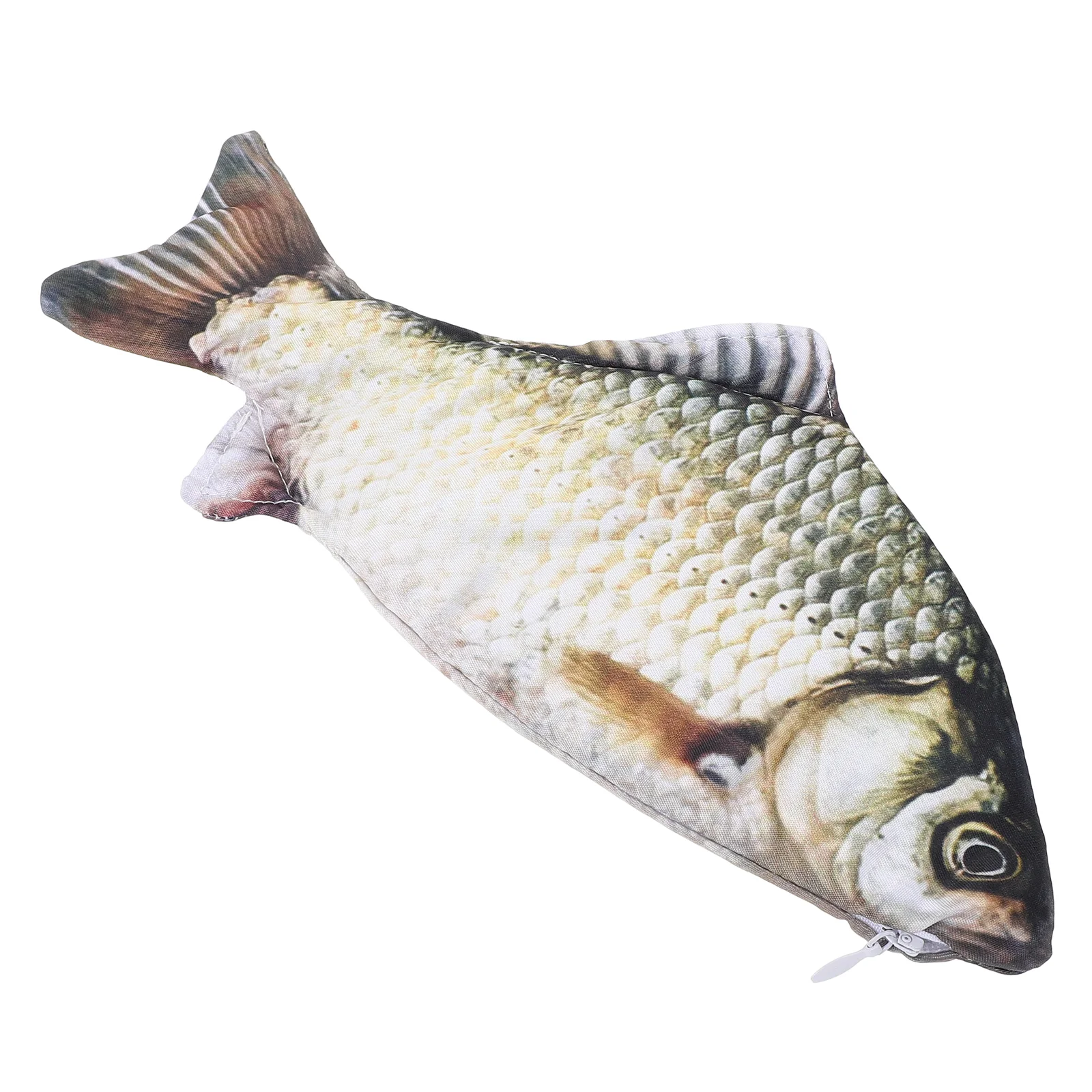 

Simulated Fish Pen Bag Funny Pencil Case Creative Storage Pouch High Capacity Shape