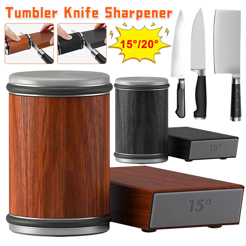New Knife Sharpener Kit Offer 15&20 Degree Sharpening Rolling Knife  Sharpener Rolling Knife Sharpening System for Kitchen Knives - AliExpress