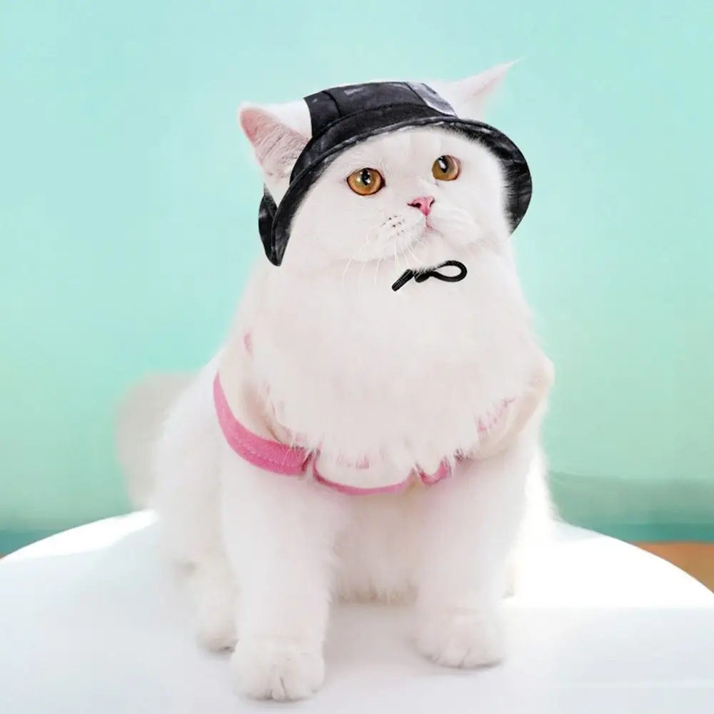 애완 동물 태양 그늘 모자 조정 가능한 야외 여행 태양 보호 스포츠 모자 개 고양이 양동이 모자 어부 모자