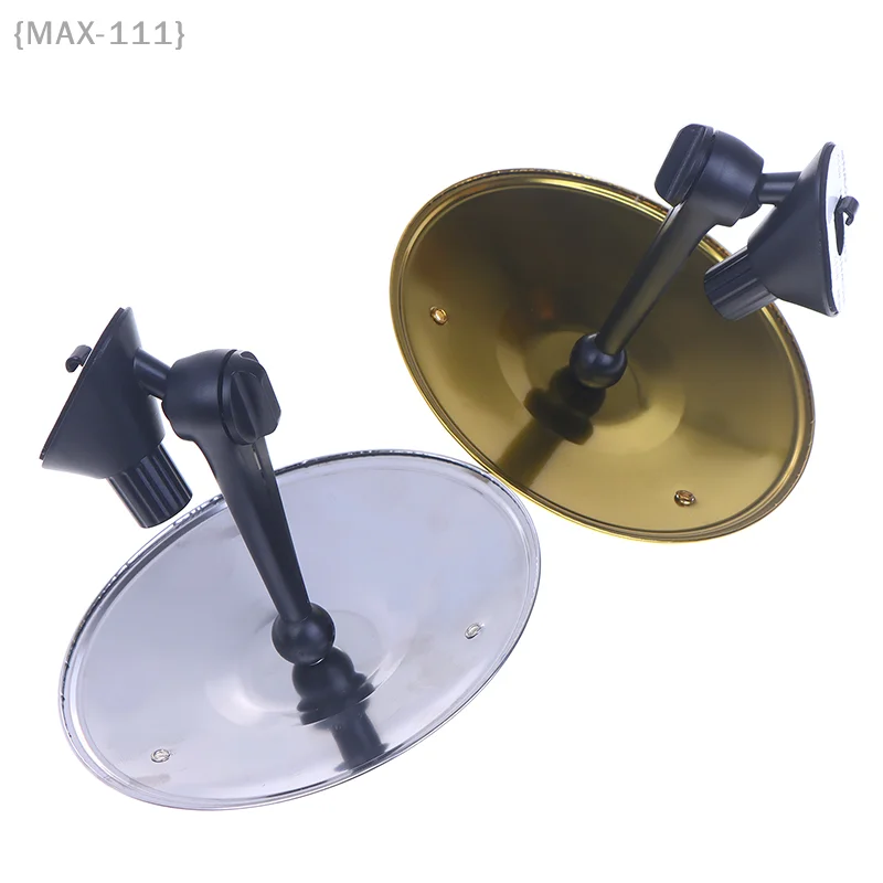 Mini Cymbale De Voiture En Alliage - Décoration Amusante Pour Grille D'aération, Pour Batteurs Et Amateurs De Musique (argenté)