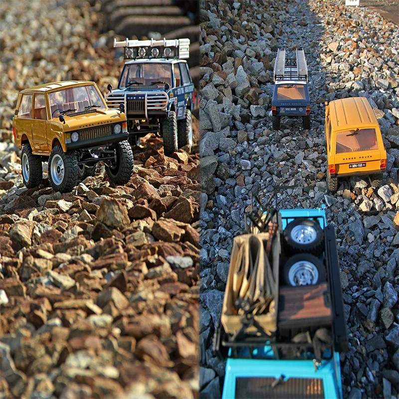 MN MODELl New MN168 NEW 1/12 Rc Car 4WD Remote Controlled Crawler Car Off Road Vehicle Full Proportion Climbing Car Toys Gift 2