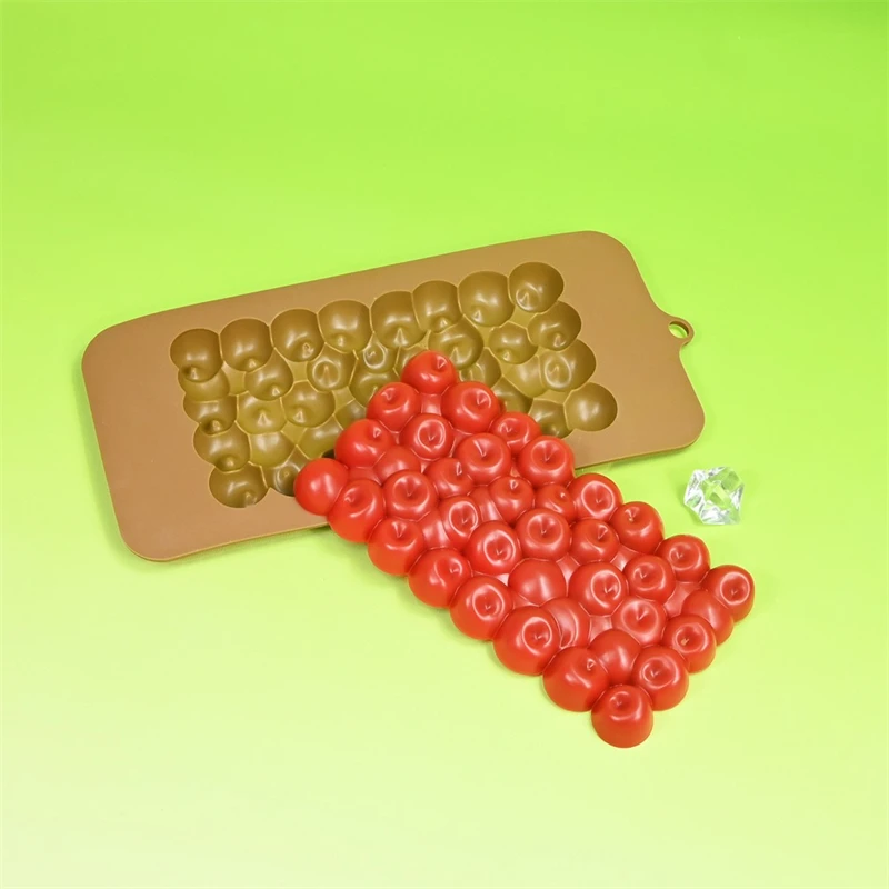 Flower Raspberry Cherry Silicone Mold for Chocolate Chunks Candy Baking Tools Kids DIY ... - SKU FSM02159 - UGI Packaging