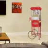 Popcorn Machine with Cart 8oz Popper with Stainless-Steel Kettle, Warming Light 4