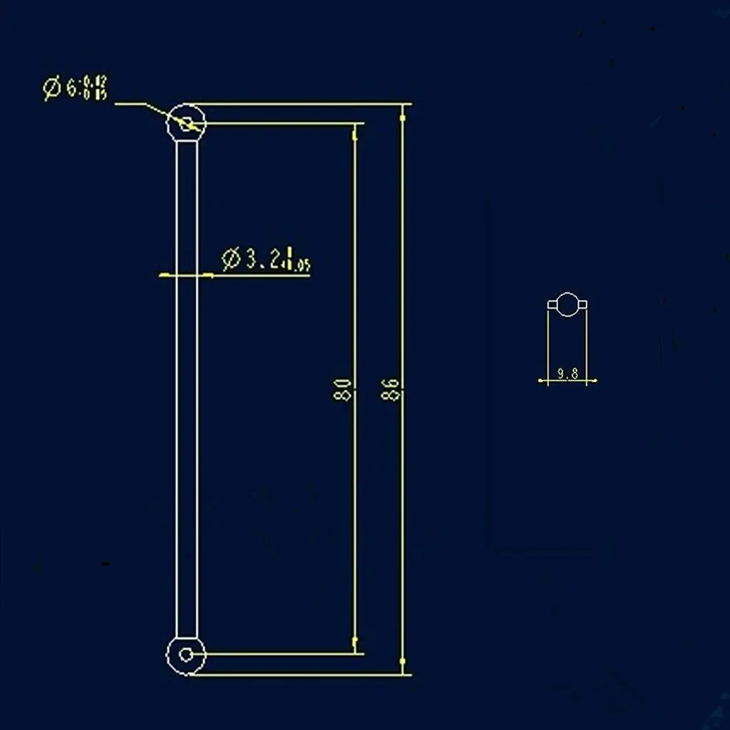 

06022 94107 94106 Metal 87mm Shaft Dogbone for RC HSP Model