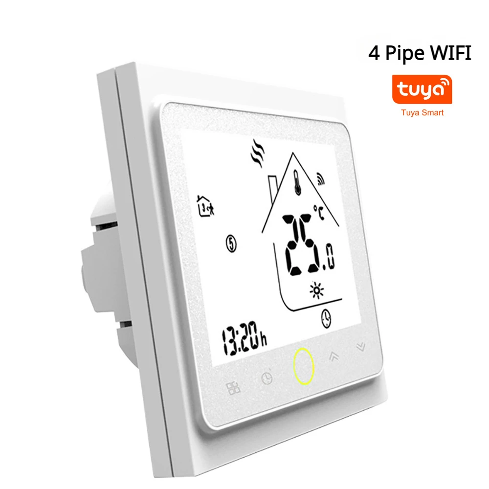 WiFi Smart Central Air Conditioner Thermostat Temperature Controller Water  Electric Floor Heating Gas Boiler Alexa Google Home - AliExpress