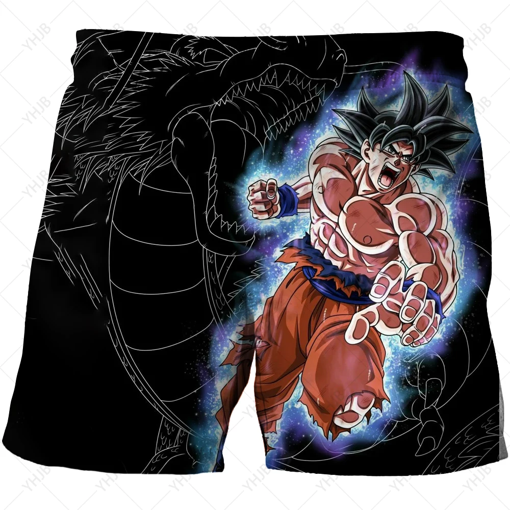 2024 Dragon Ball Swimming Pants Boys' Shorts Summer Quick Dry Cool Youth Men's Print Beach - AliExpress 