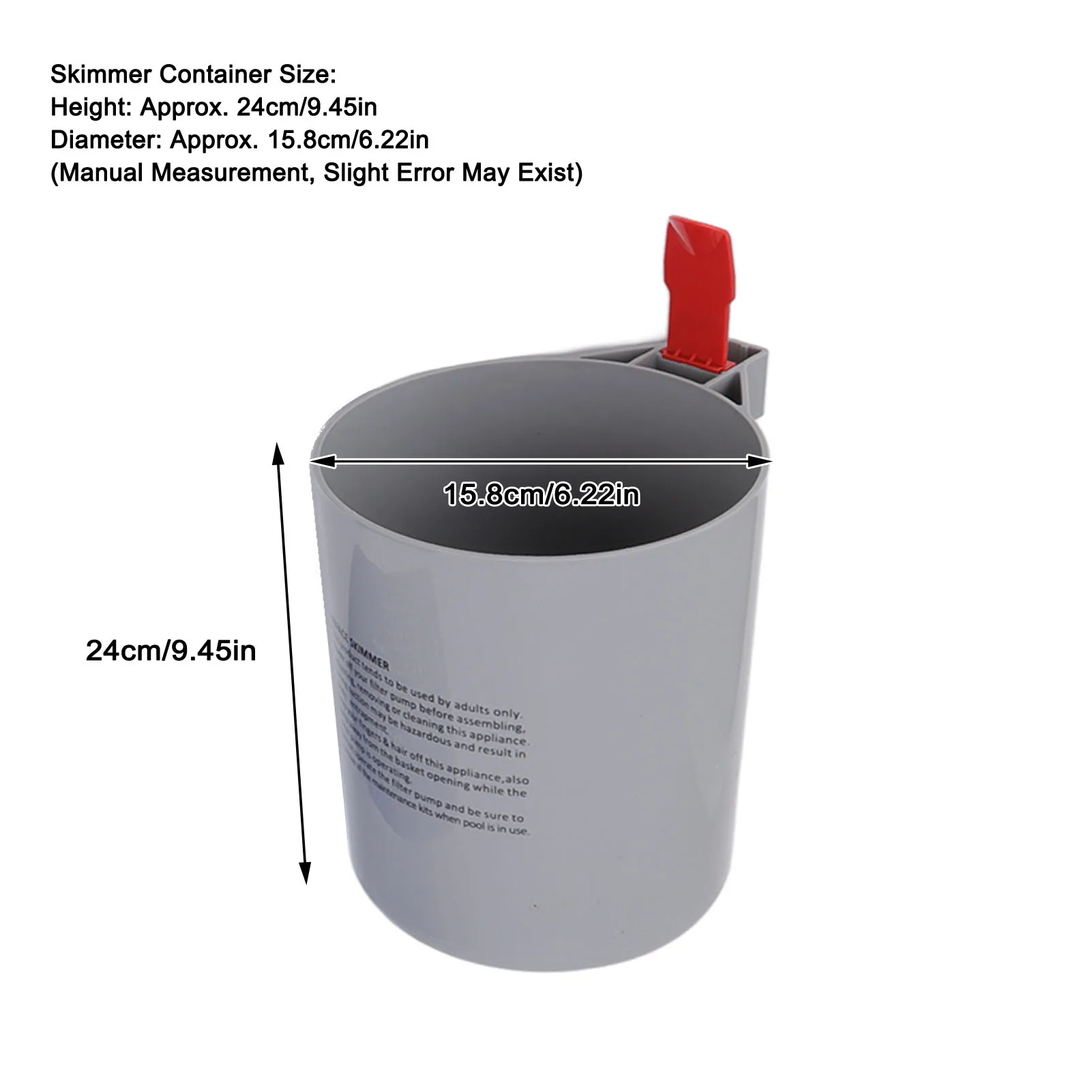 Upgrade Automatic Swimming Pool Surface Skimmer Wall Mount Cleaner for Swim Pool Care Cleaning Basket Portable Tool Above Ground pool cleaning tool swimming pool cleaning kit leaf skimmer