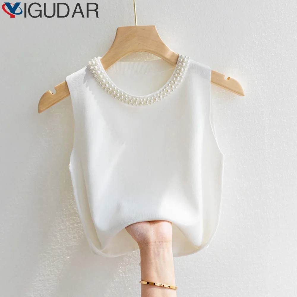 

Женский вязаный свитер без рукавов, свободный Трикотажный жилет без рукавов с V-образным вырезом, укороченный вязаный жилет, однотонный жилет