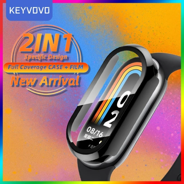 10D Film Glass for Xiaomi Mi Band 8 7 6 Screen Protector Miband 6 5 4 Smart  Watchband Full Protective Cover Case Strap Bracelet - AliExpress