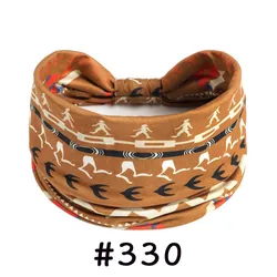 Boho Knotted Wide Headbands - Stylish Cotton Turban & Yoga Hair Accessories (330)