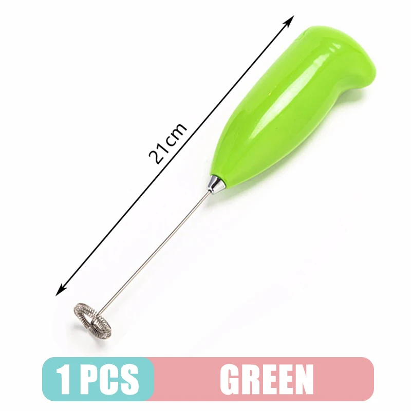 Description Picture 4 of itemElectric Milk Foamer Drink Coffee Whisk Mixer Egg Beater Frother Coffee Cappuccino Mini Handle Stirrer Kitchen Cooking Tool