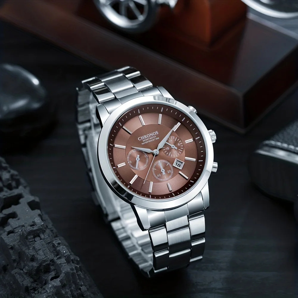 Men Luxury Quartz Watch Waterproof Male Wrist Watches Men’s Luminous Non Automatic Casual Quartz Watches for Man