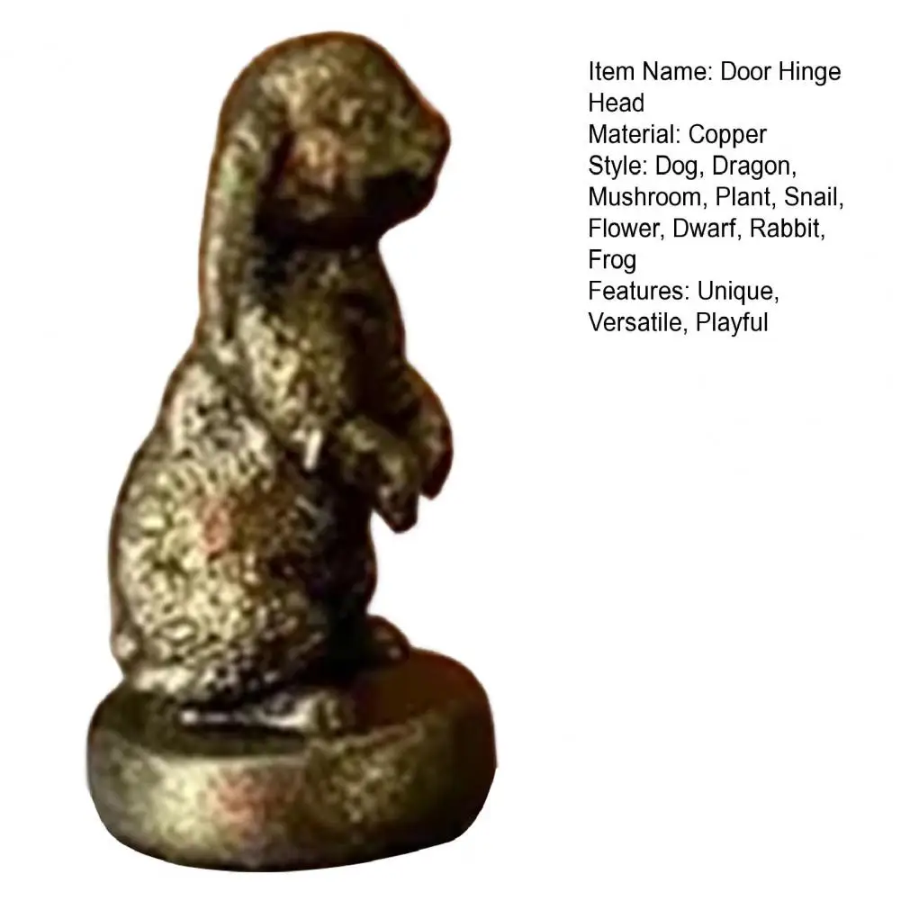 Description Picture 3 of itemHigh-quality Hinge Decoration Bronzed Door Hinge Head Magnet for Cabinets Furniture Vintage Decorative Topper for Home