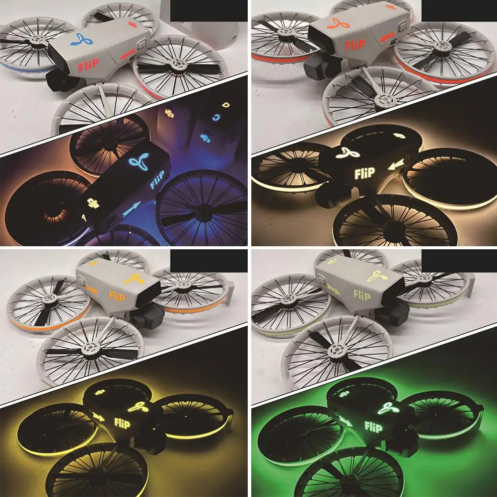 Luminous Sticker For DJI Flip Drone Night Flight Cool Fuselage Luminous Film Accessories Scratch-proof Dust-proof Washable